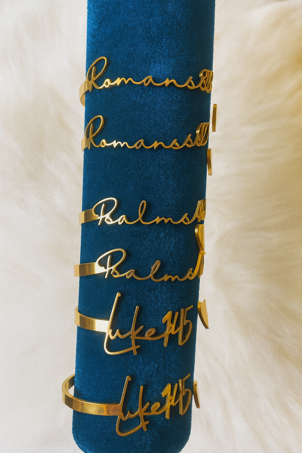 Psalms 46:5 Small Print bangle