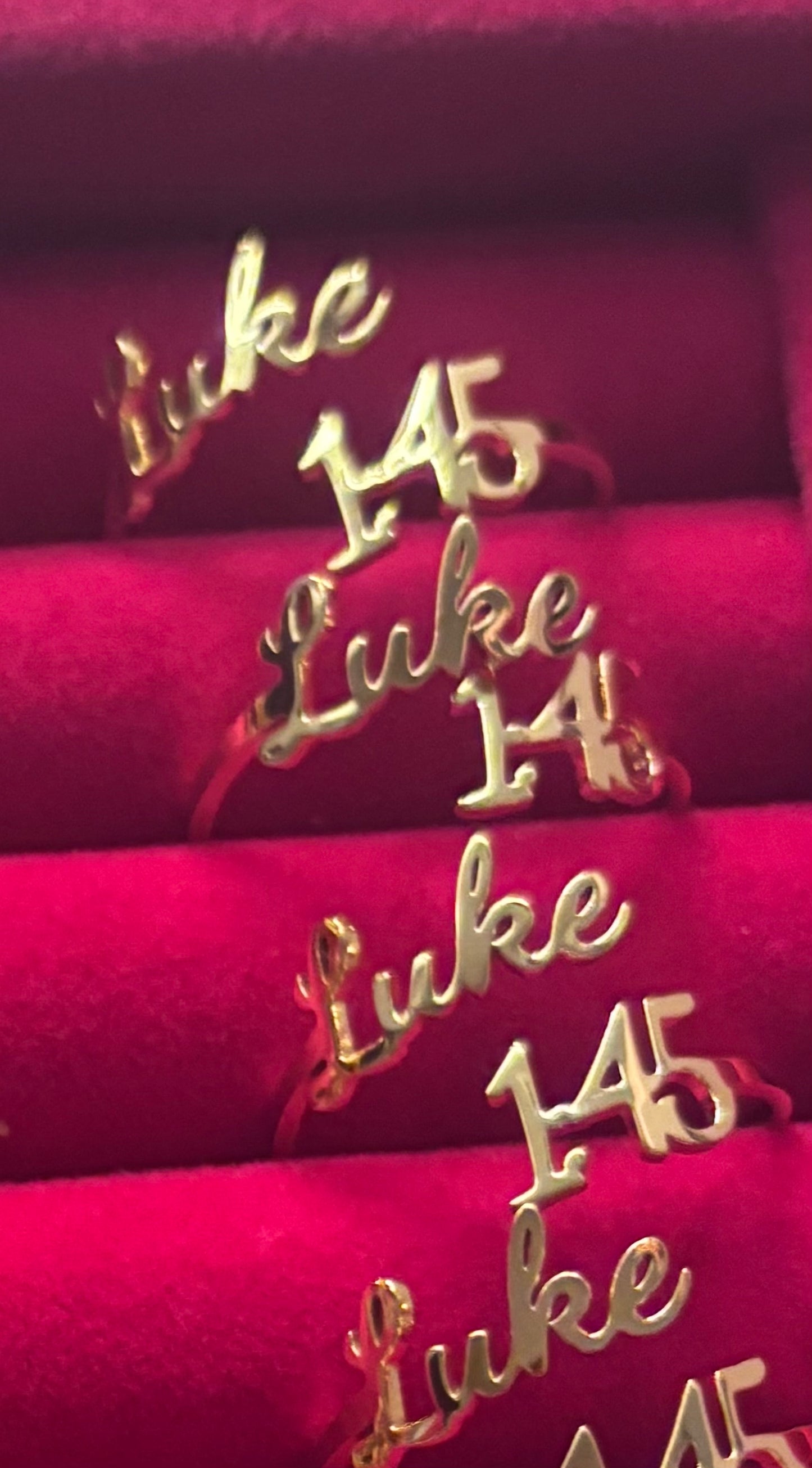 Blessed Is She Who Believed Ring