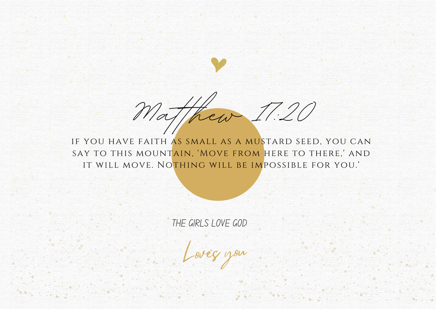 Faith of a Mustard Seed Bracelet
