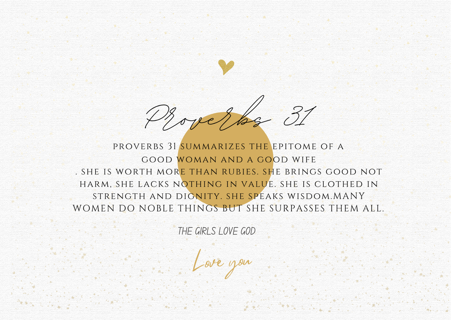 Proverbs 31 Medium Print Bangle