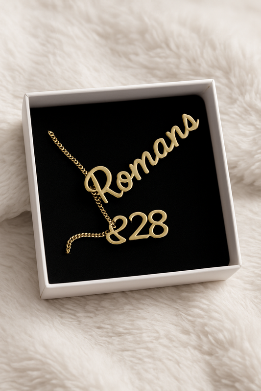 Romans 8:28 Necklace