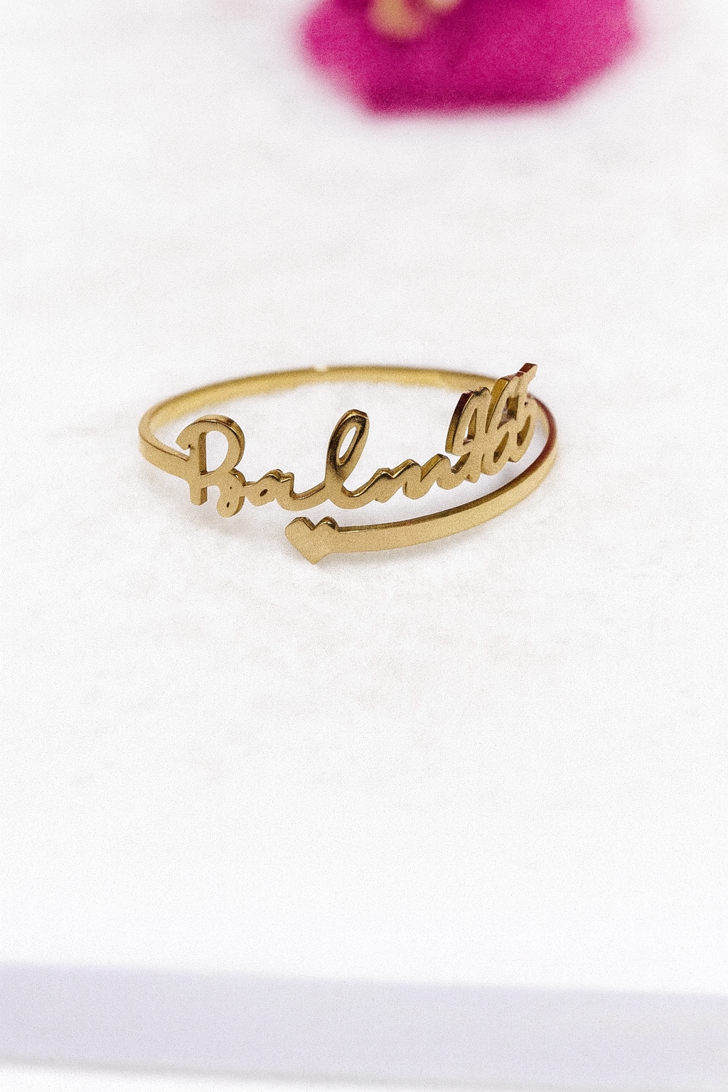 Psalm 46:5 Large Print Bangle