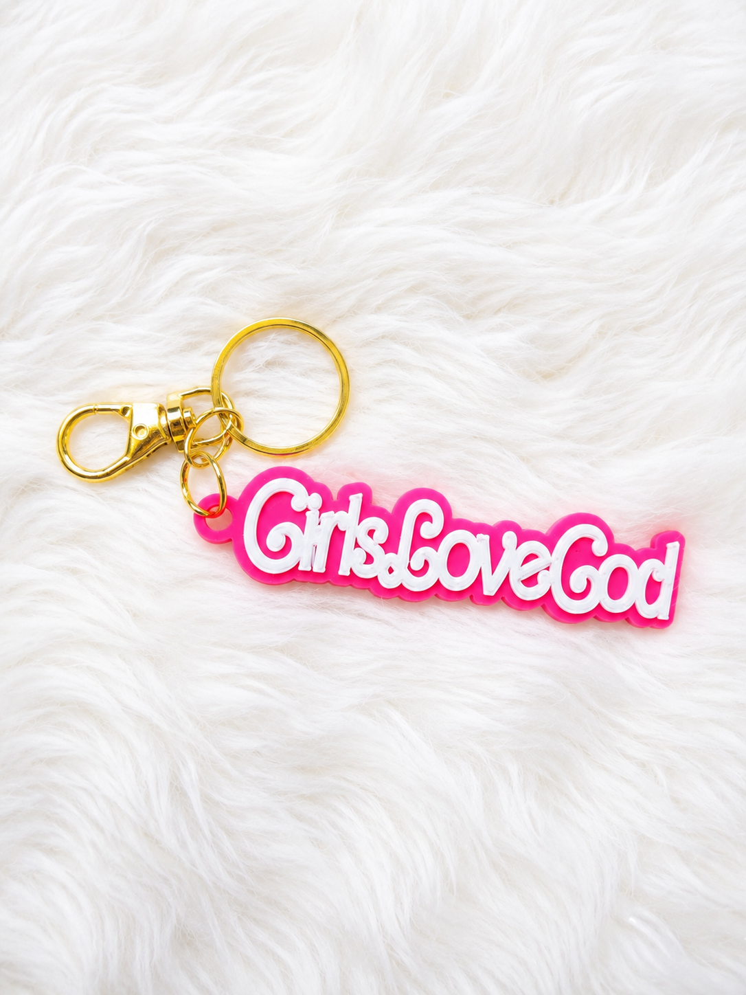 The Girls Love God Bag Charm