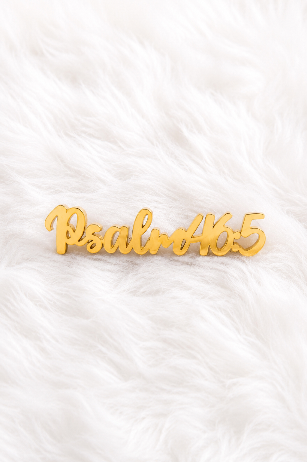 Psalm 46:5 Bag Charm