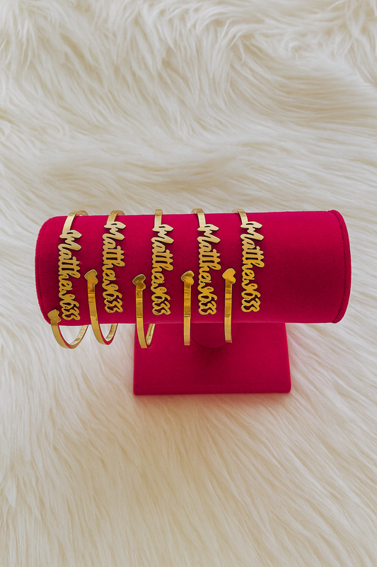 Seek God First Bangle