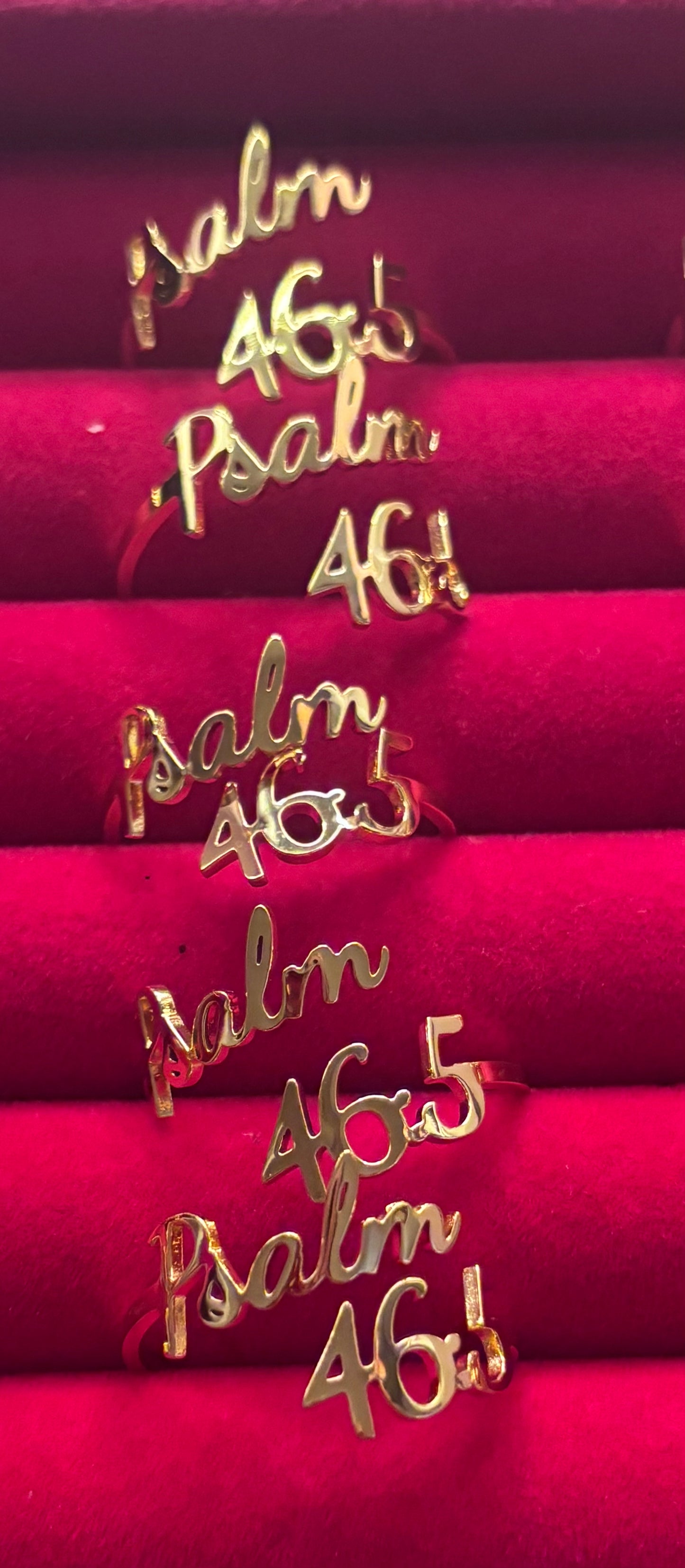 God is within her Ring